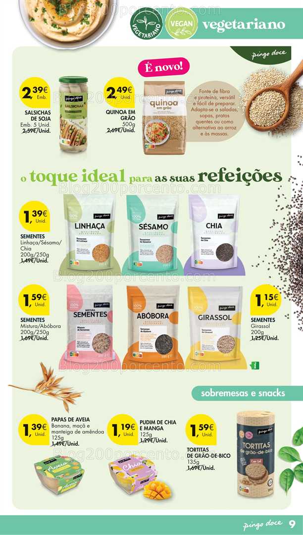 Antevisão Folheto PINGO DOCE Escolhas Equilibradas Promoções de 1 a 14 julho all