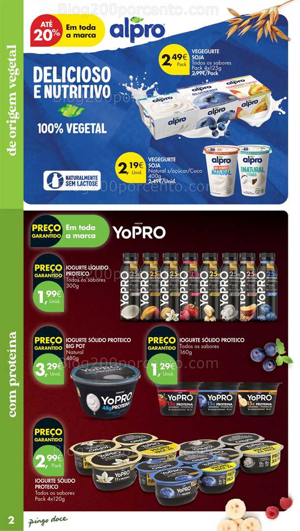 Antevisão Folheto PINGO DOCE Especial Iogurtes Promoções de 1 a 14 julho all