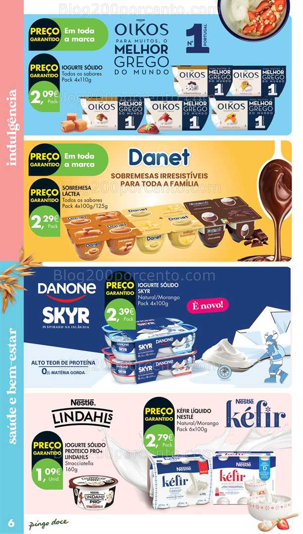 Antevisão Folheto PINGO DOCE Especial Iogurtes Promoções de 1 a 14 julho all