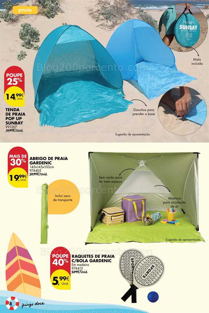 Antevisão Folheto PINGO DOCE Bazar Promoções de 1 a 21 julho all