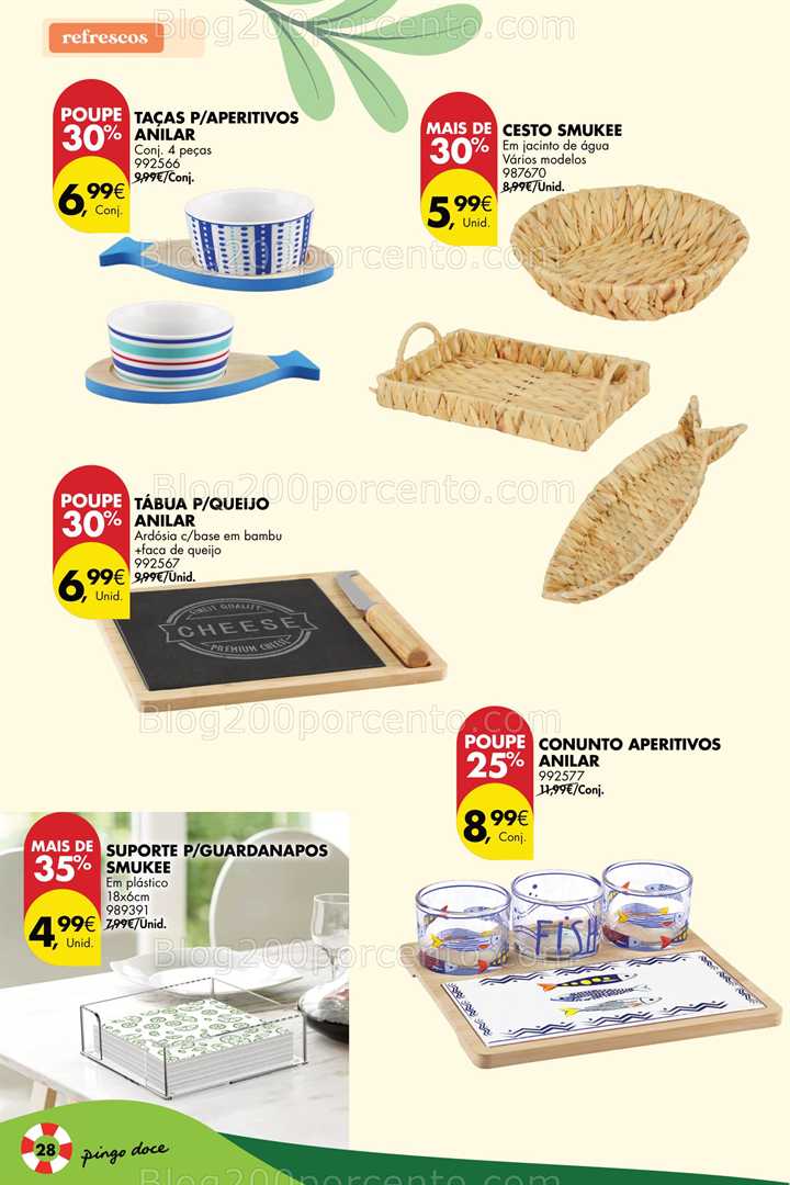 Antevisão Folheto PINGO DOCE Bazar Promoções de 1 a 21 julho all