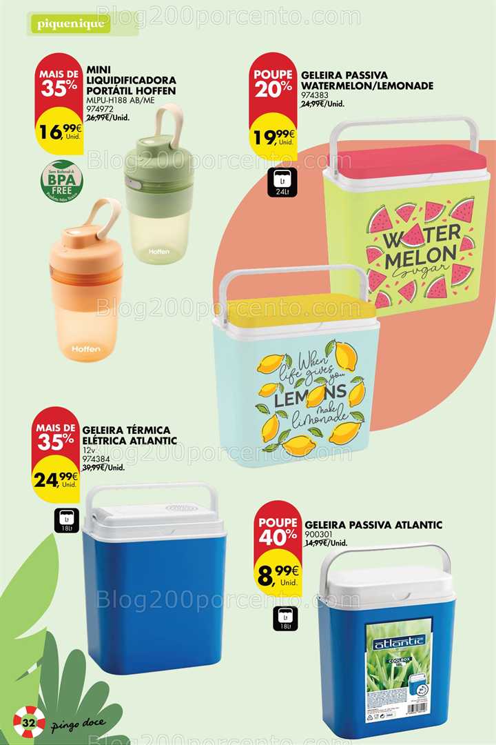 Antevisão Folheto PINGO DOCE Bazar Promoções de 1 a 21 julho all