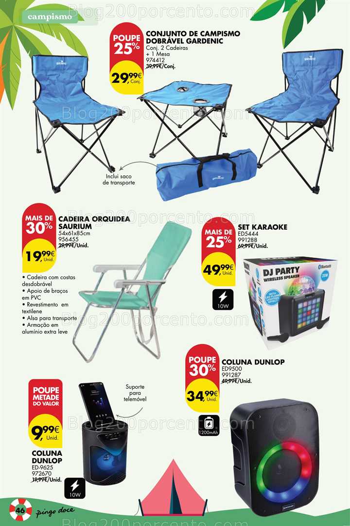 Antevisão Folheto PINGO DOCE Bazar Promoções de 1 a 21 julho all