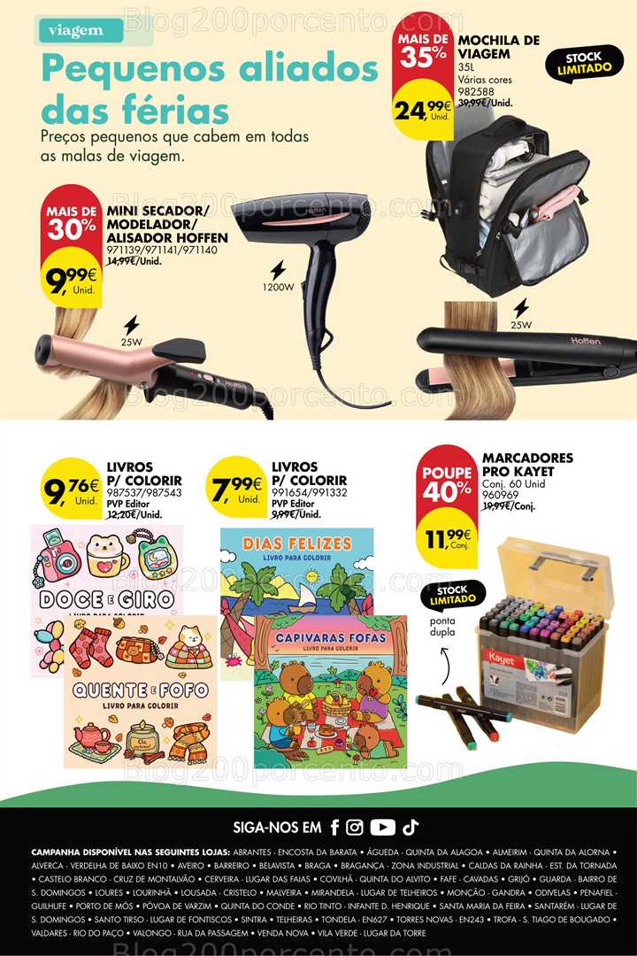 Antevisão Folheto PINGO DOCE Bazar Promoções de 1 a 21 julho all