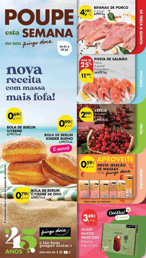 Antevisão Folheto PINGO DOCE Madeira Promoções de 1 a 7 julho all