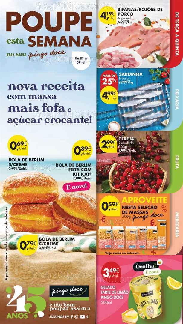 Antevisão Folheto PINGO DOCE Lojas Grandes Promoções de 1 a 7 julho all