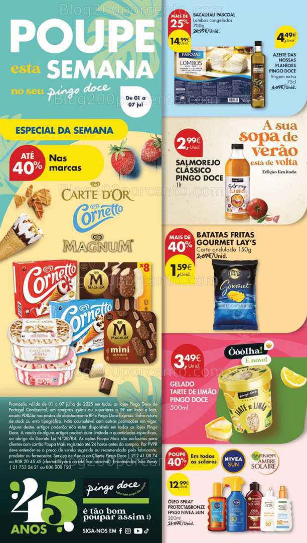 Antevisão Folheto PINGO DOCE Lojas Grandes Promoções de 1 a 7 julho all