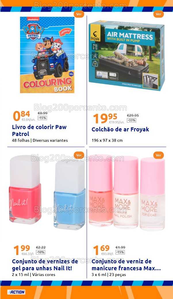 Antevisão Folheto ACTION Promoções de 2 a 8 julho all