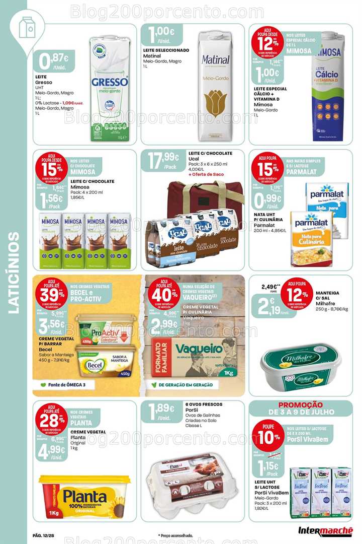 Antevisão Folheto INTERMARCHÉ Super Promoções de 3 a 9 julho all