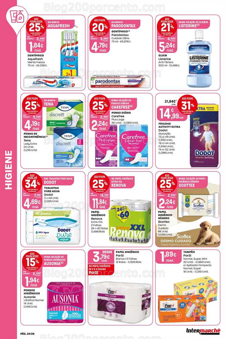 Antevisão Folheto INTERMARCHÉ Super Promoções de 3 a 9 julho all