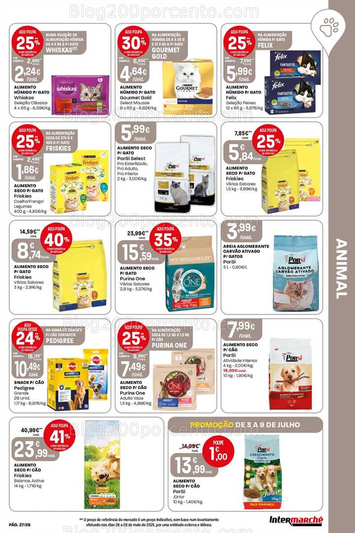 Antevisão Folheto INTERMARCHÉ Super Promoções de 3 a 9 julho all