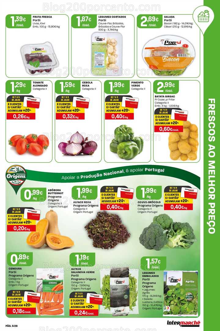 Antevisão Folheto INTERMARCHÉ Super Promoções de 3 a 9 julho all