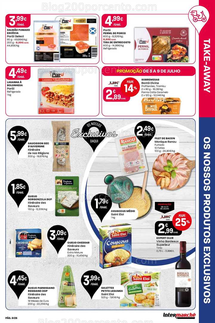 Antevisão Folheto INTERMARCHÉ Super Promoções de 3 a 9 julho all