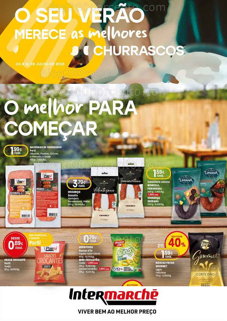 Antevisão Folheto INTERMARCHÉ Extra Promoções de 3 a 17 julho all