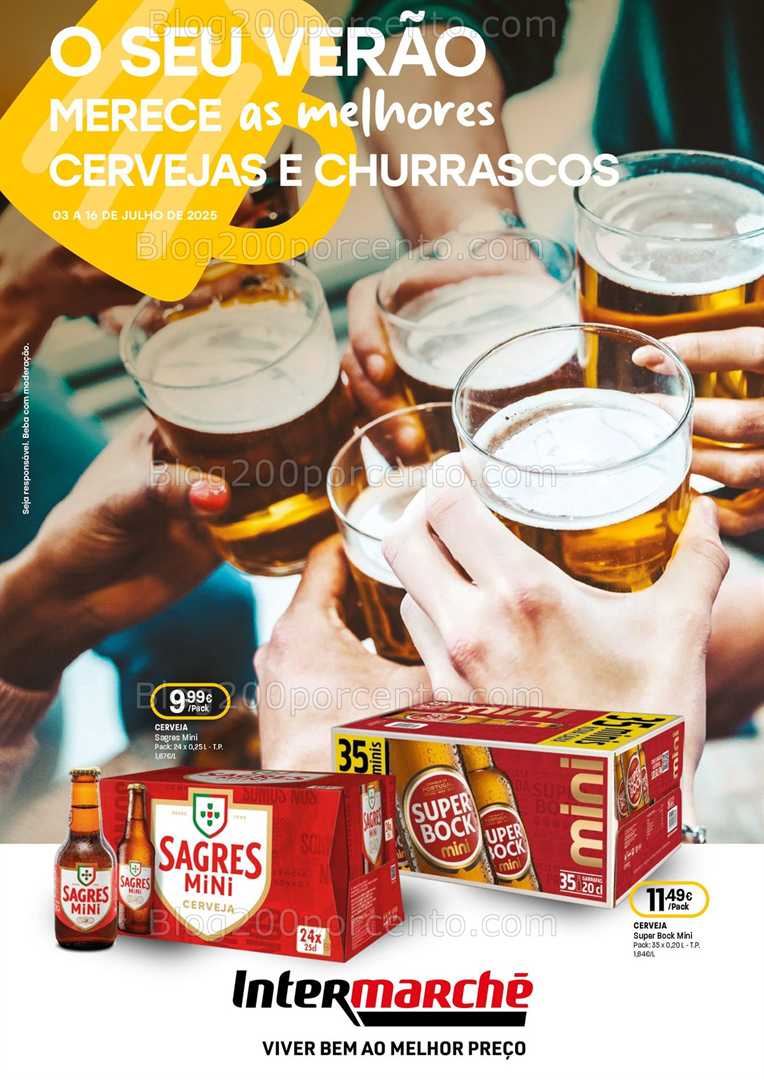 Antevisão Folheto INTERMARCHÉ Extra Promoções de 3 a 17 julho all