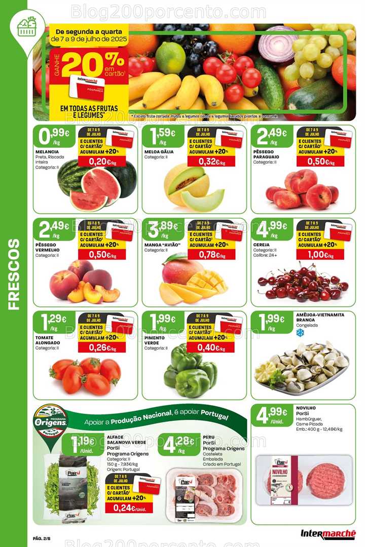 Antevisão Folheto INTERMARCHÉ Mini Promoções de 3 a 9 julho all