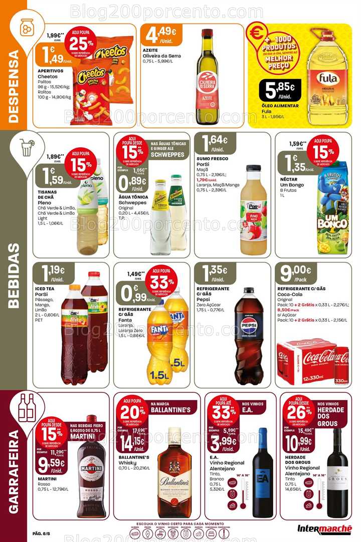Antevisão Folheto INTERMARCHÉ Mini Promoções de 3 a 9 julho all