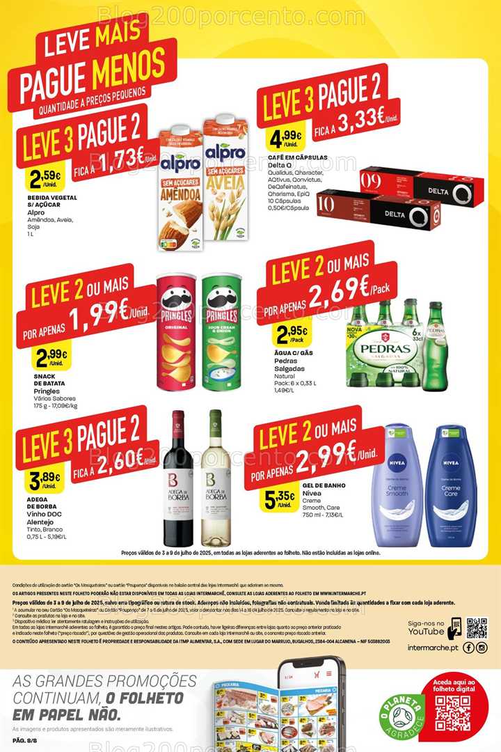 Antevisão Folheto INTERMARCHÉ Mini Promoções de 3 a 9 julho all