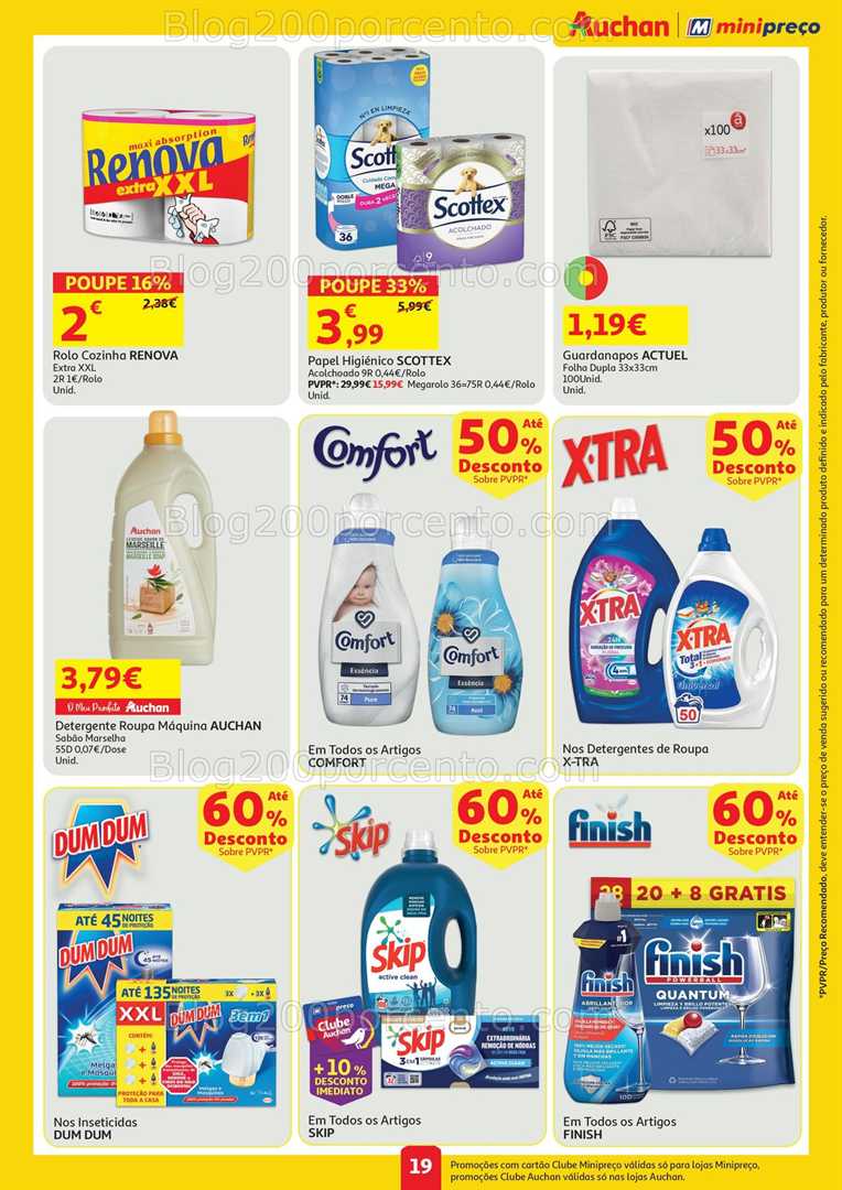 Antevisão Folheto AUCHAN Promoções de 3 a 9 julho all