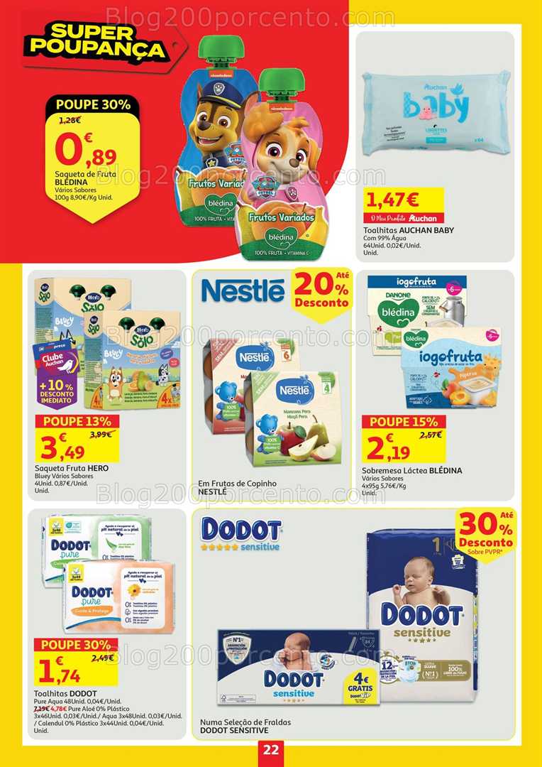 Antevisão Folheto AUCHAN Promoções de 3 a 9 julho all
