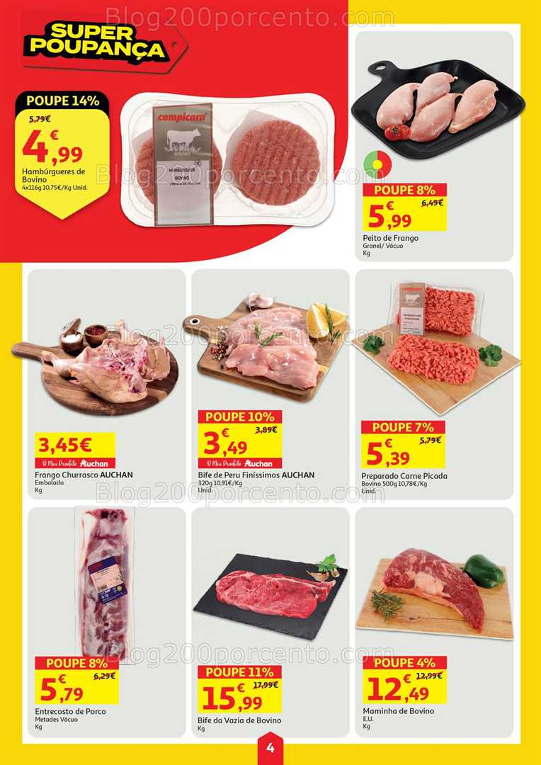 Antevisão Folheto AUCHAN Promoções de 3 a 9 julho all