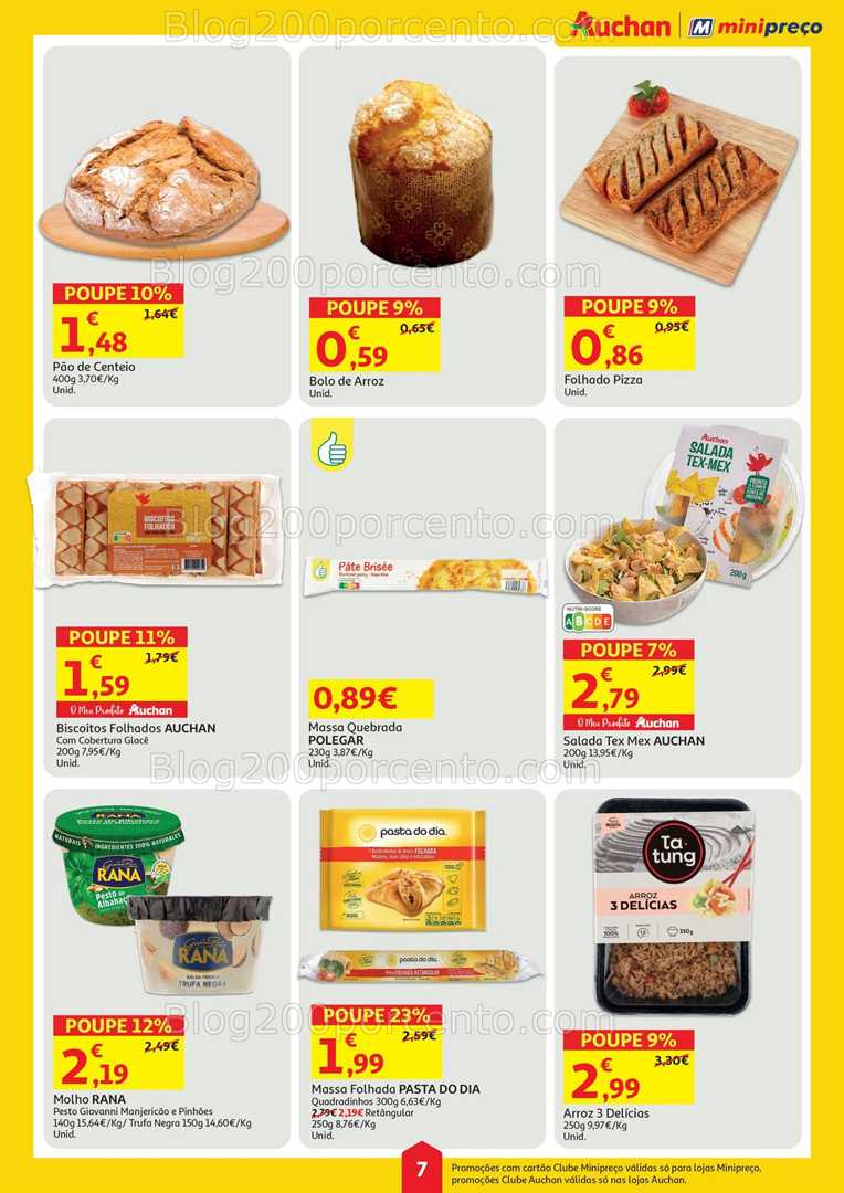 Antevisão Folheto AUCHAN Promoções de 3 a 9 julho all