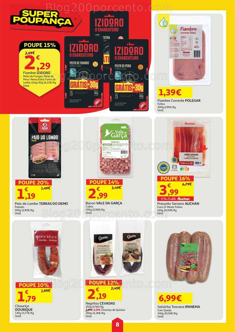 Antevisão Folheto AUCHAN Promoções de 3 a 9 julho all