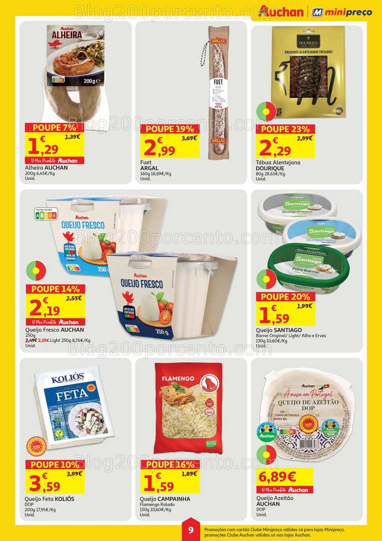 Antevisão Folheto AUCHAN Promoções de 3 a 9 julho all