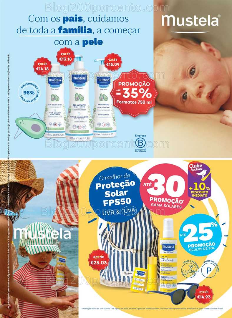 Antevisão Folheto AUCHAN Saúde e Bem-Estar Promoções de 2 julho a 1 agosto all