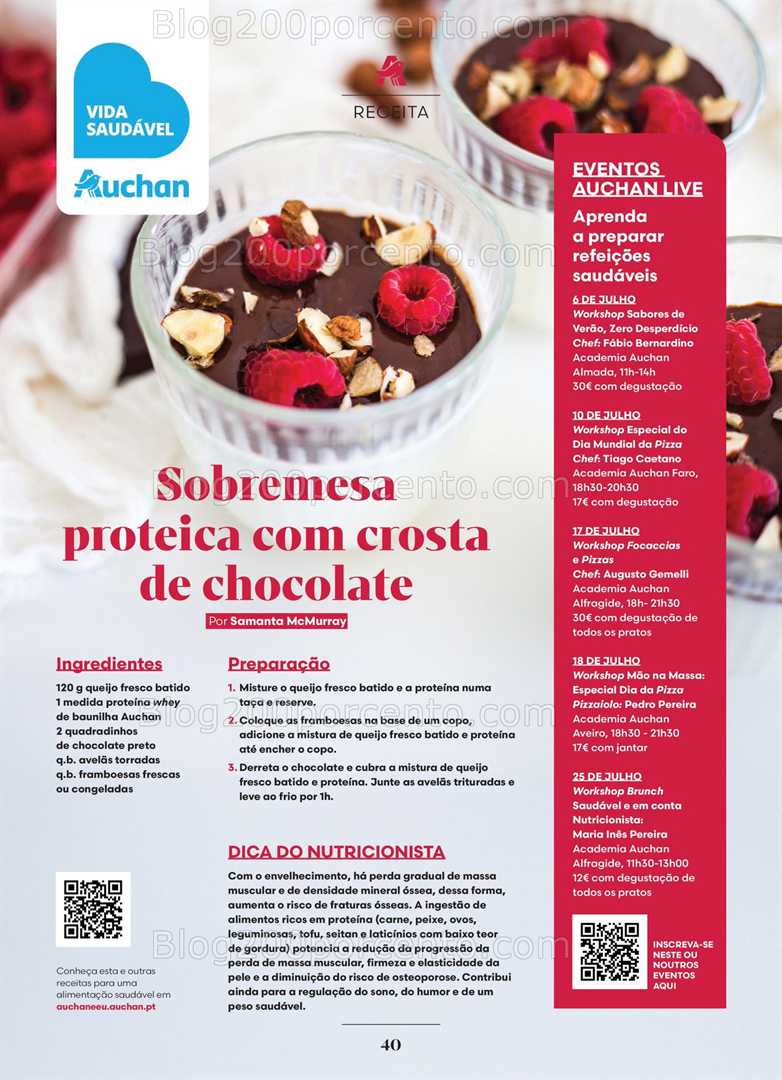 Antevisão Folheto AUCHAN Saúde e Bem-Estar Promoções de 2 julho a 1 agosto all