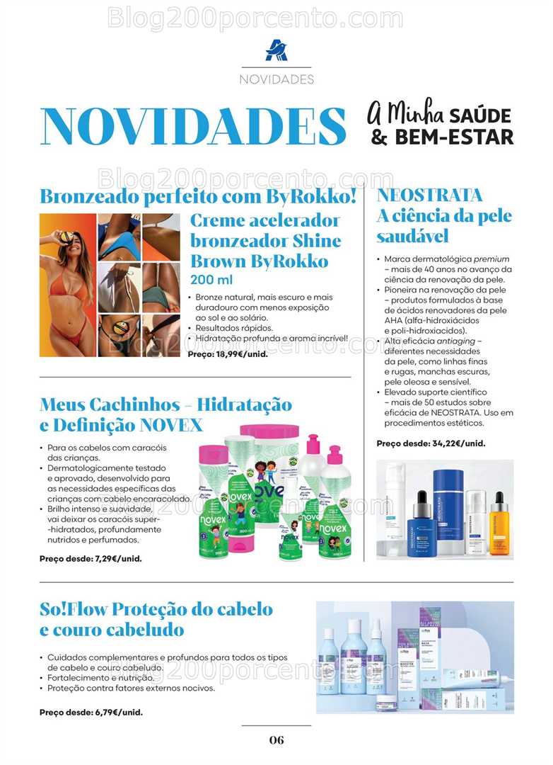 Antevisão Folheto AUCHAN Saúde e Bem-Estar Promoções de 2 julho a 1 agosto all