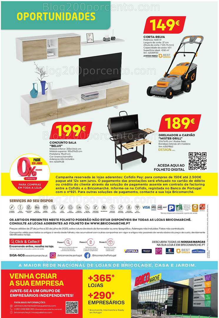 Antevisão Folheto BRICOMARCHÉ Promoções de 27 junho a 20 julho all