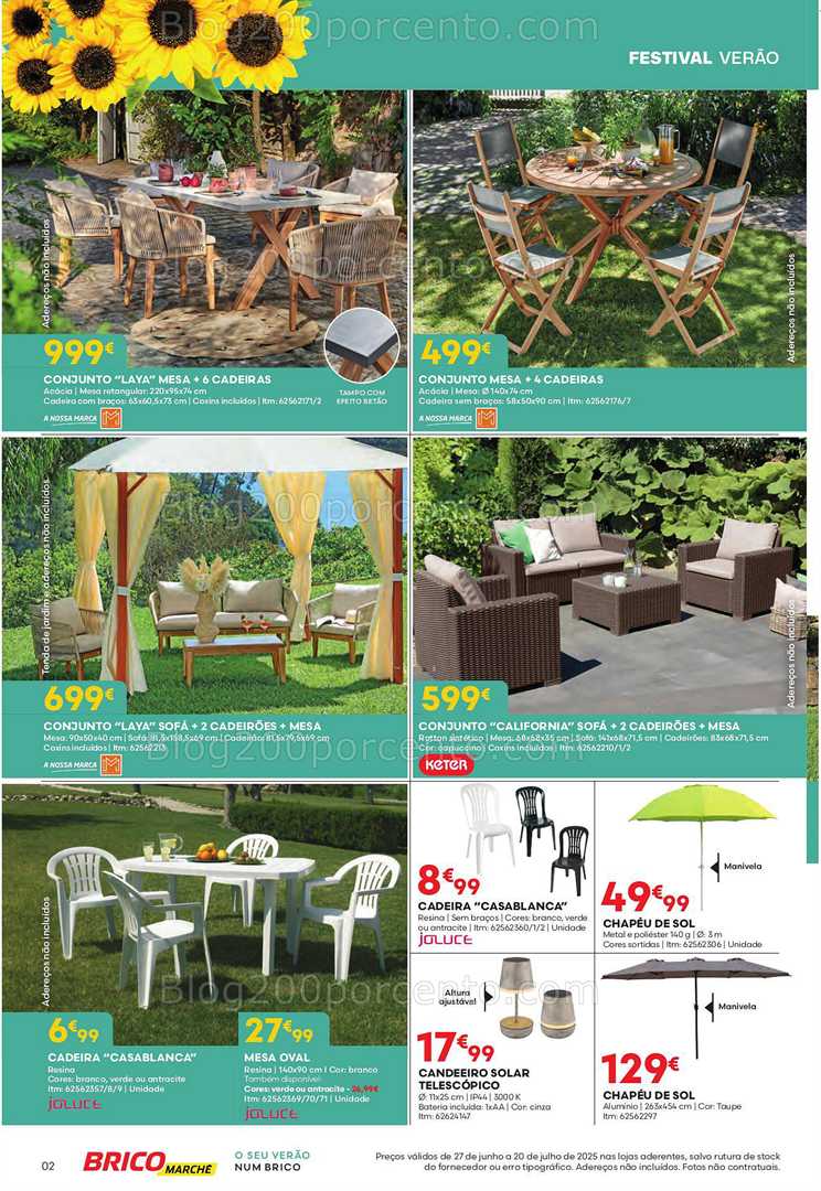 Antevisão Folheto BRICOMARCHÉ Promoções de 27 junho a 20 julho all