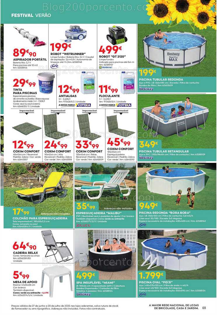 Antevisão Folheto BRICOMARCHÉ Promoções de 27 junho a 20 julho all