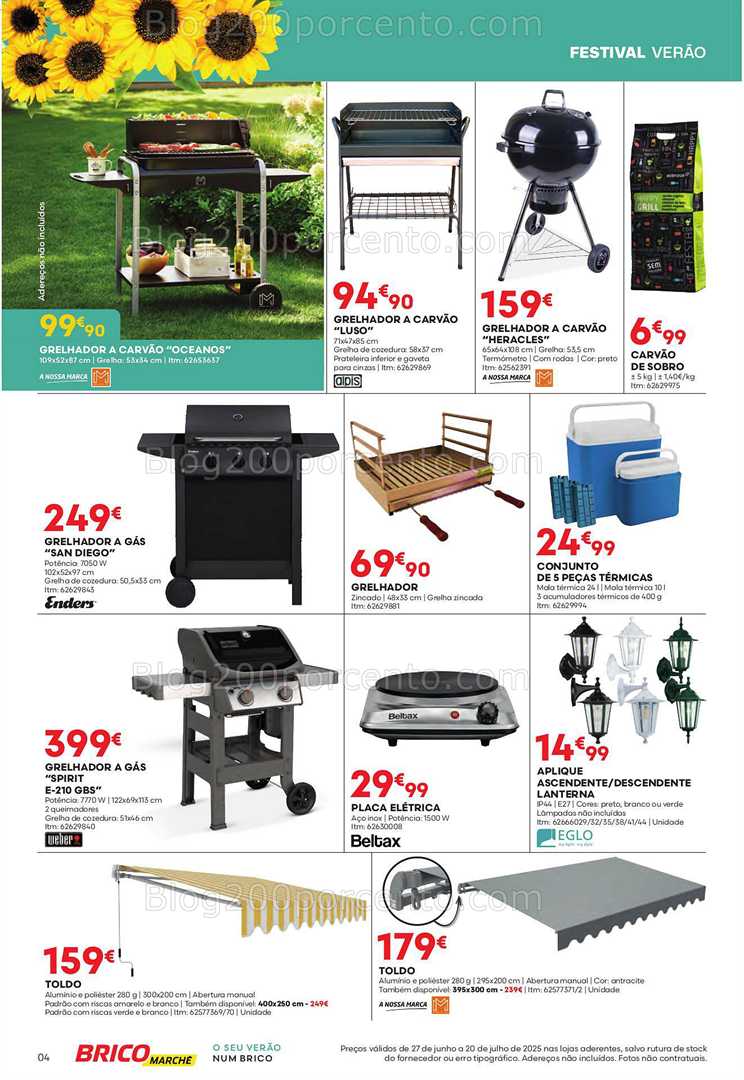 Antevisão Folheto BRICOMARCHÉ Promoções de 27 junho a 20 julho all