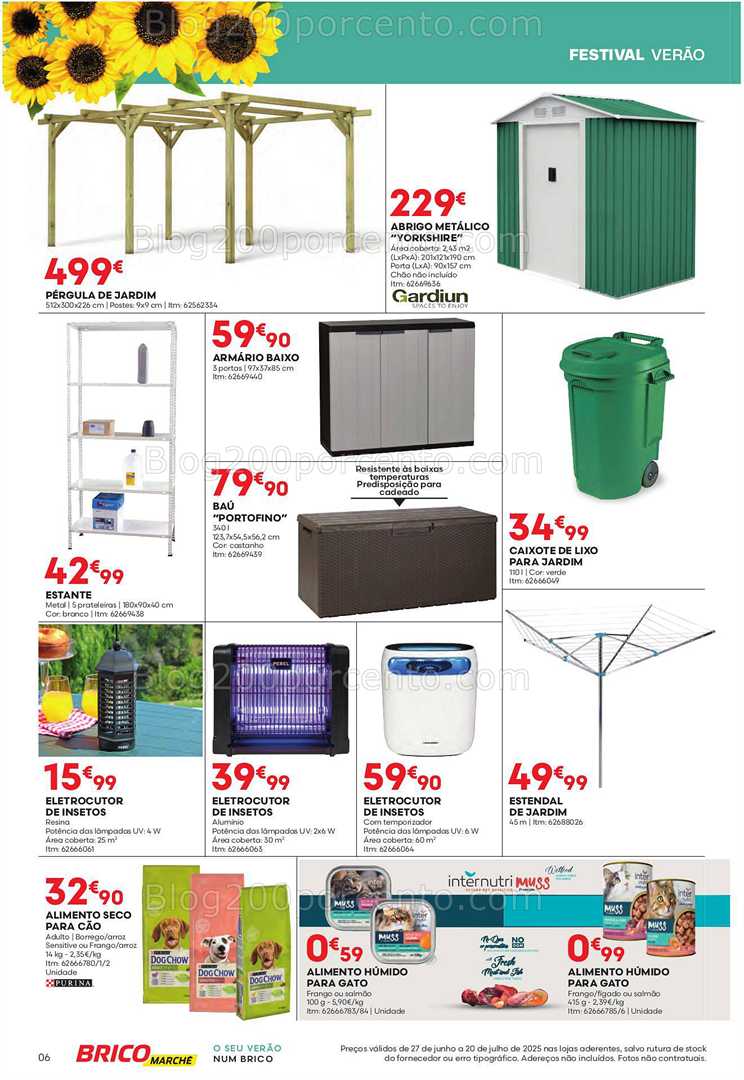 Antevisão Folheto BRICOMARCHÉ Promoções de 27 junho a 20 julho all