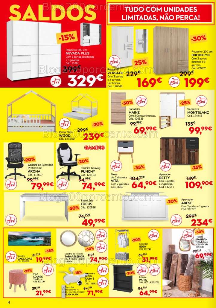 Antevisão Folheto CONFORAMA Saldos Promoções de 26 junho a 30 julho all