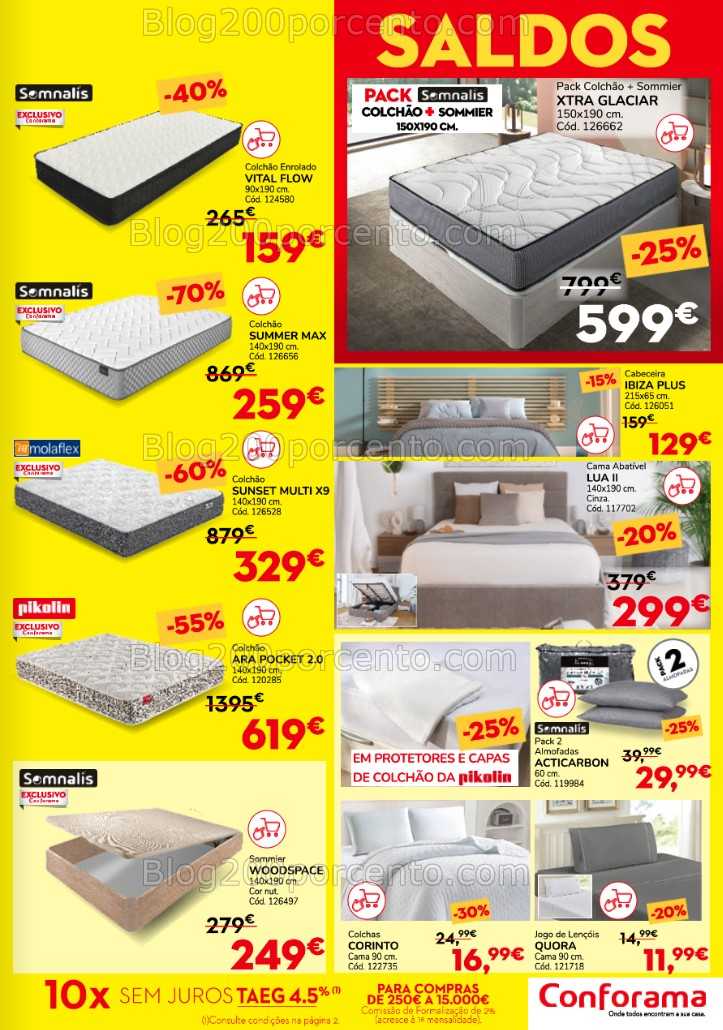 Antevisão Folheto CONFORAMA Saldos Promoções de 26 junho a 30 julho all