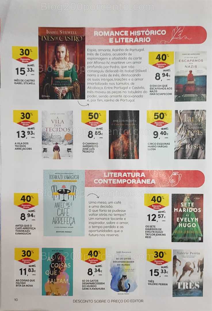 Antevisão Folheto CONTINENTE Livros Promoções de 24 junho a 6 julho all