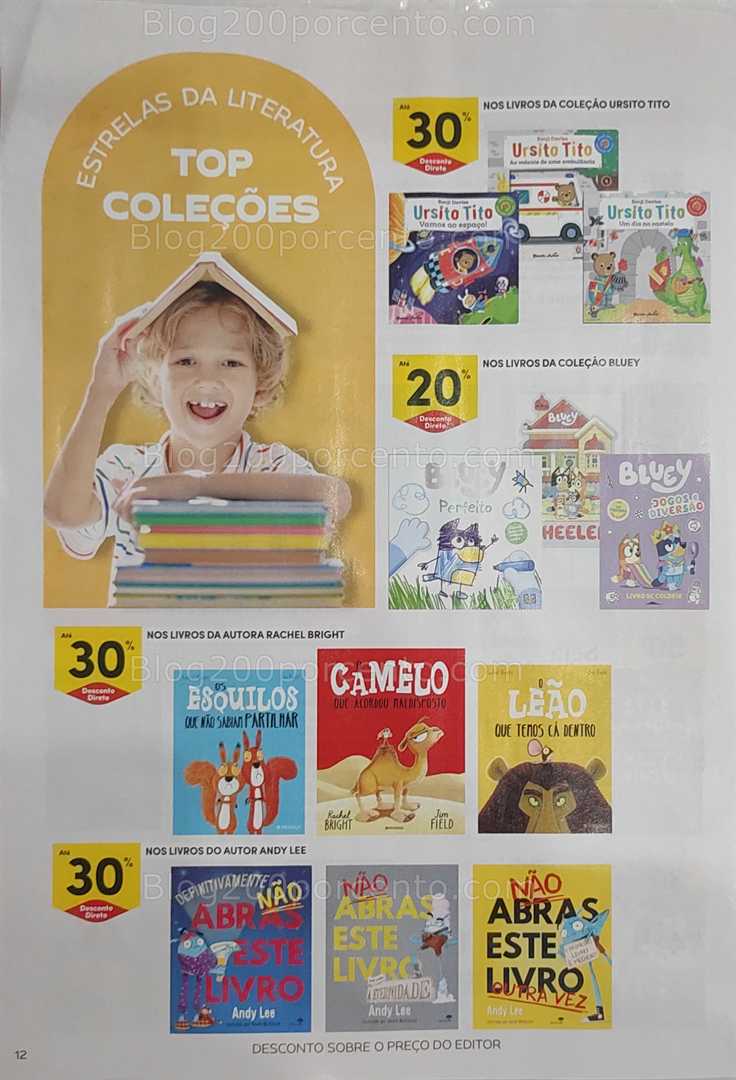 Antevisão Folheto CONTINENTE Livros Promoções de 24 junho a 6 julho all