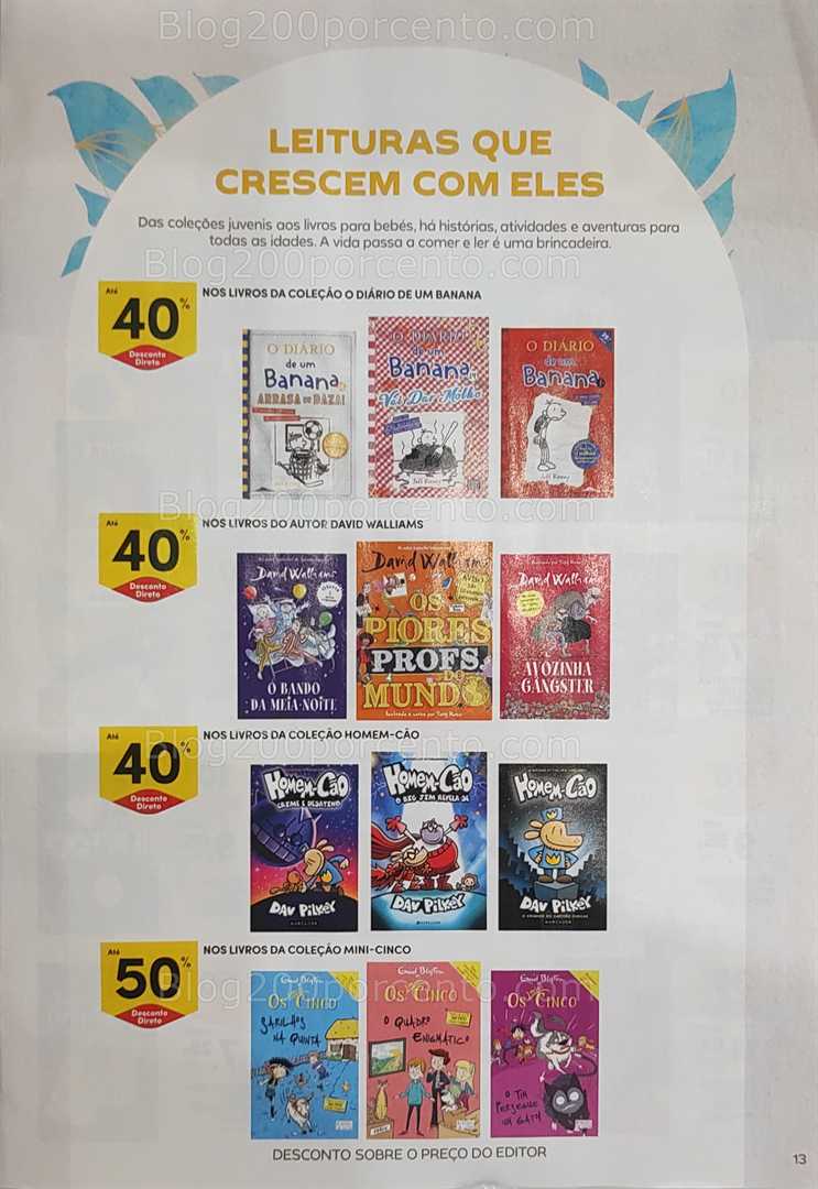 Antevisão Folheto CONTINENTE Livros Promoções de 24 junho a 6 julho all