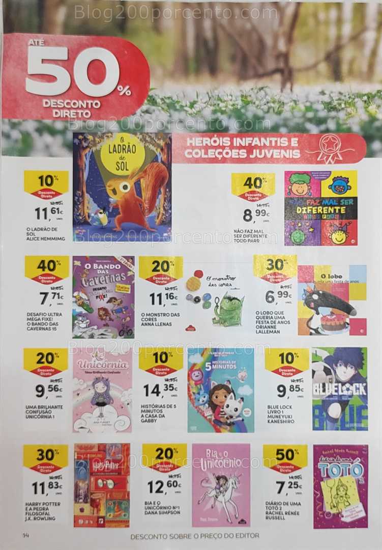 Antevisão Folheto CONTINENTE Livros Promoções de 24 junho a 6 julho all