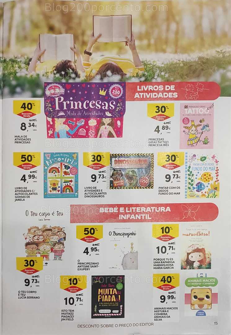 Antevisão Folheto CONTINENTE Livros Promoções de 24 junho a 6 julho all