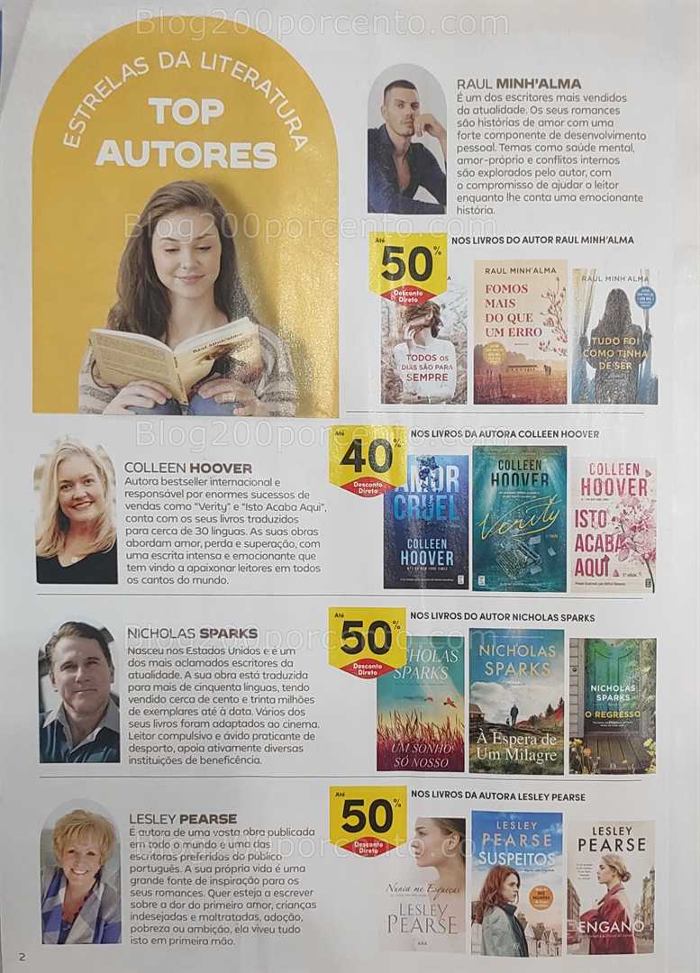 Antevisão Folheto CONTINENTE Livros Promoções de 24 junho a 6 julho all