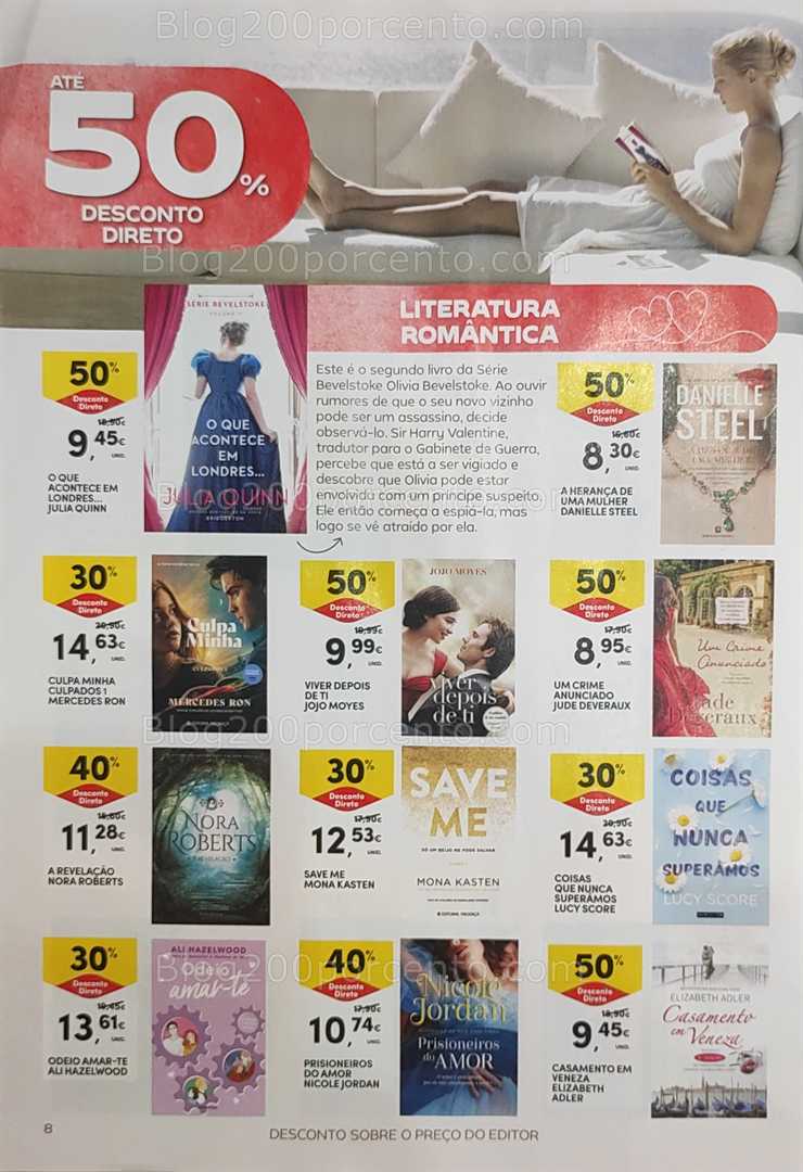 Antevisão Folheto CONTINENTE Livros Promoções de 24 junho a 6 julho all