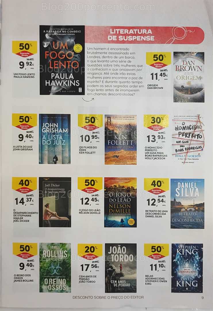 Antevisão Folheto CONTINENTE Livros Promoções de 24 junho a 6 julho all