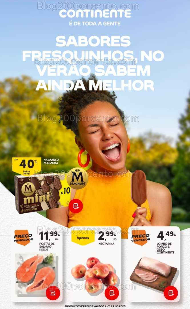 Antevisão Folheto CONTINENTE Promoções de 1 a 7 julho all