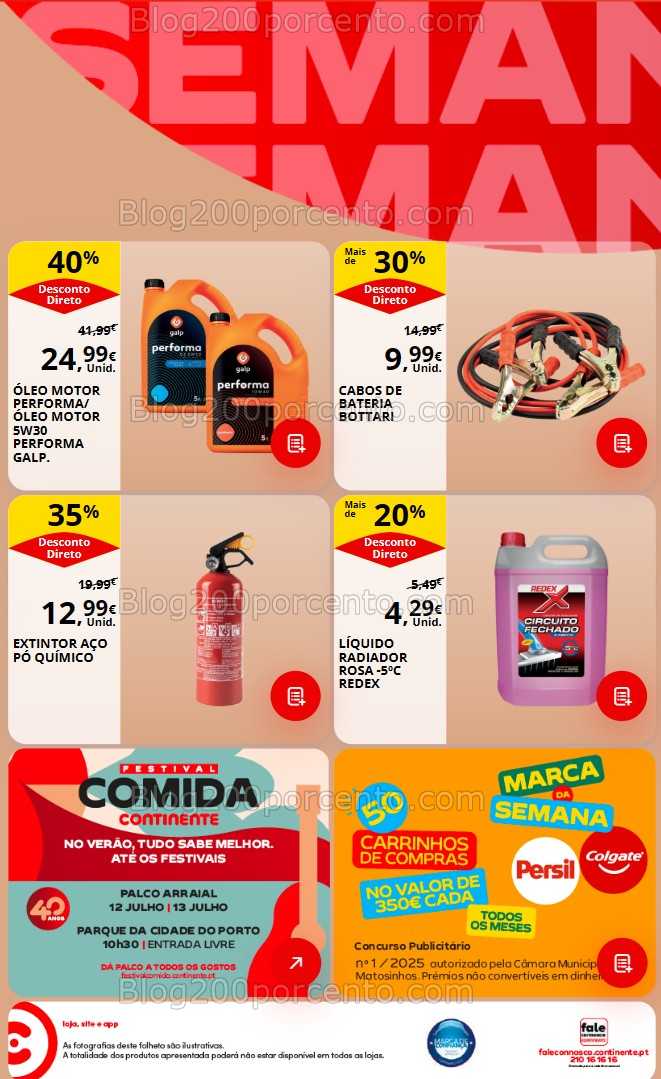 Antevisão Folheto CONTINENTE Promoções de 1 a 7 julho all