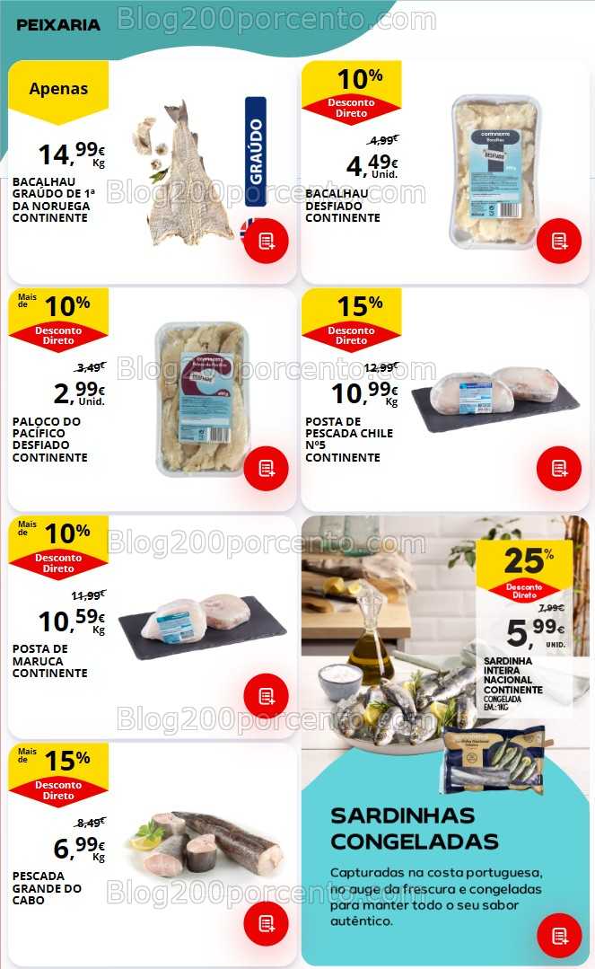 Antevisão Folheto CONTINENTE Promoções de 1 a 7 julho all