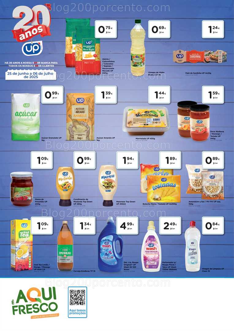 Antevisão Folheto AQUI É FRESCO Promoções 25 junho a 6 julho all